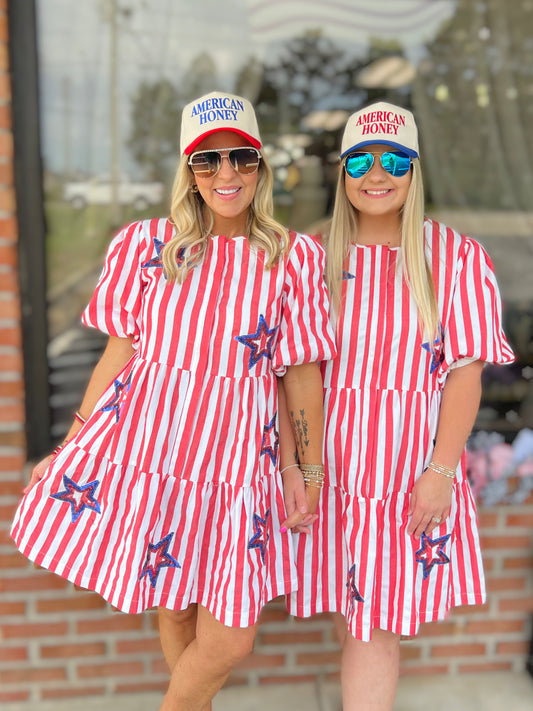 Stars Stripes & Sparkles Dress