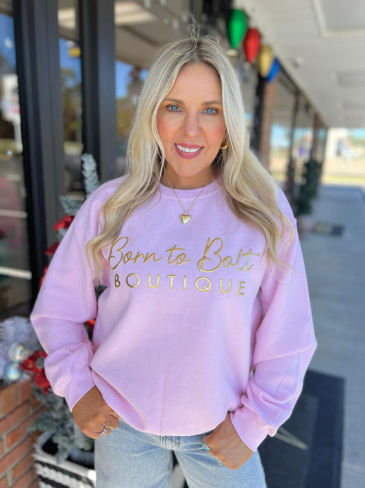 Born to Bolt Puff Sweatshirt