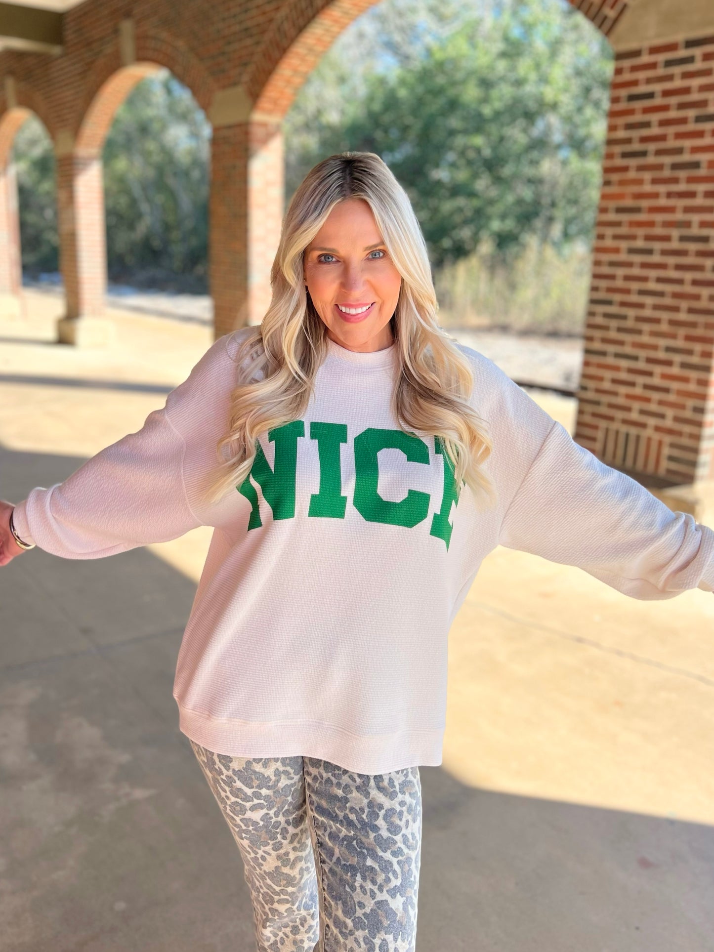 Nice Cloudy Knit Top