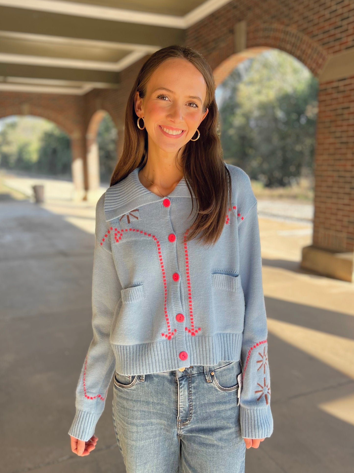 Western Sweater Cardigan