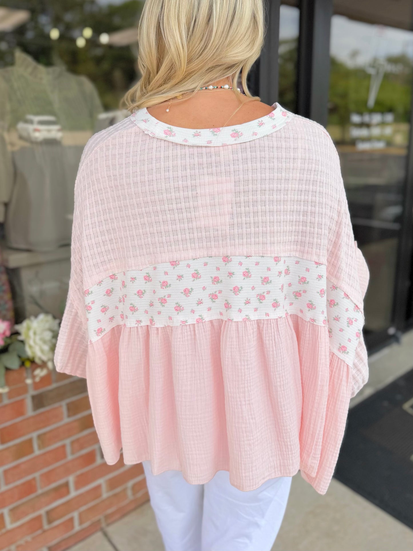Floral Panel Top