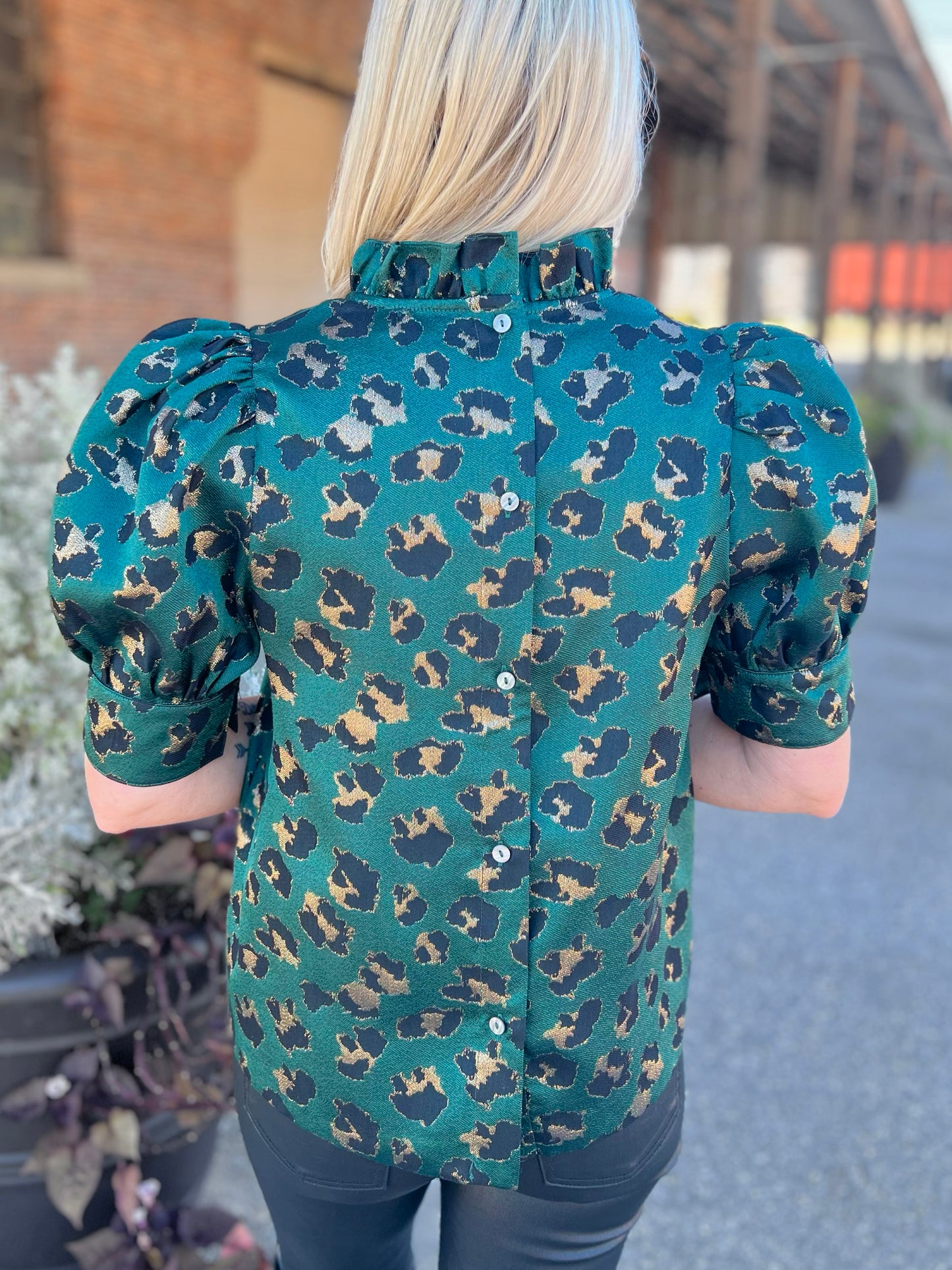 Charming Leopard Top