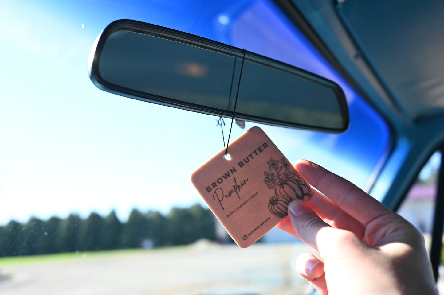 Car Freshener: Brown Butter Pumpkin
