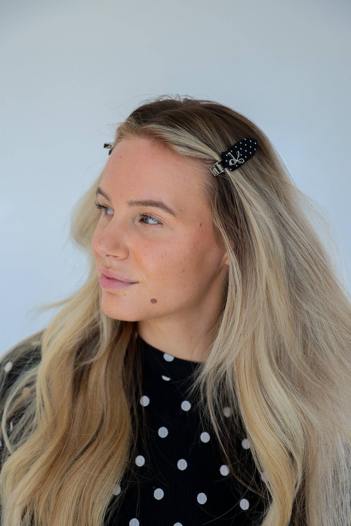 POLKA DOT GRWM CLIP (PACK OF 2)