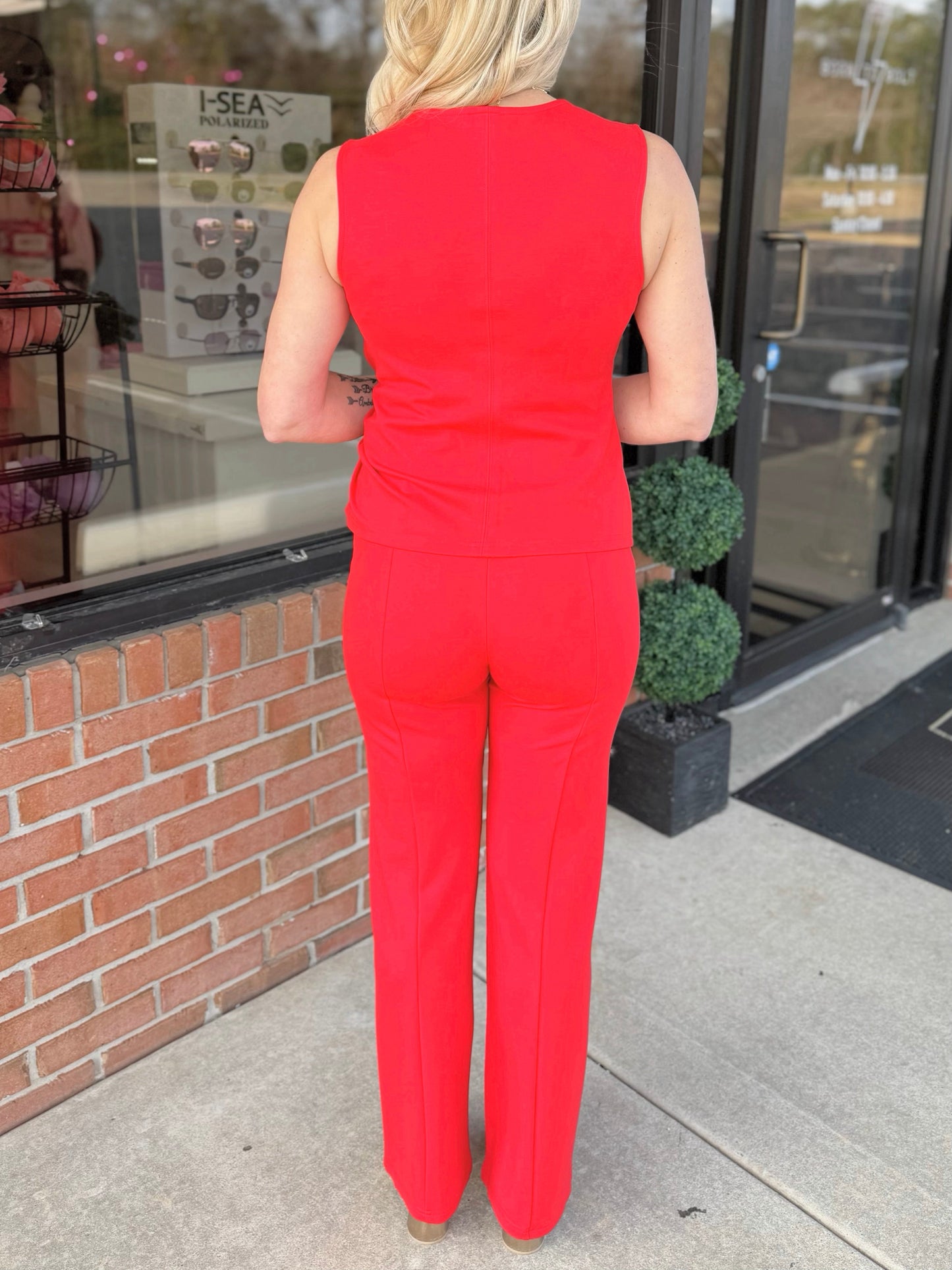 Casual Straight Leg Pants