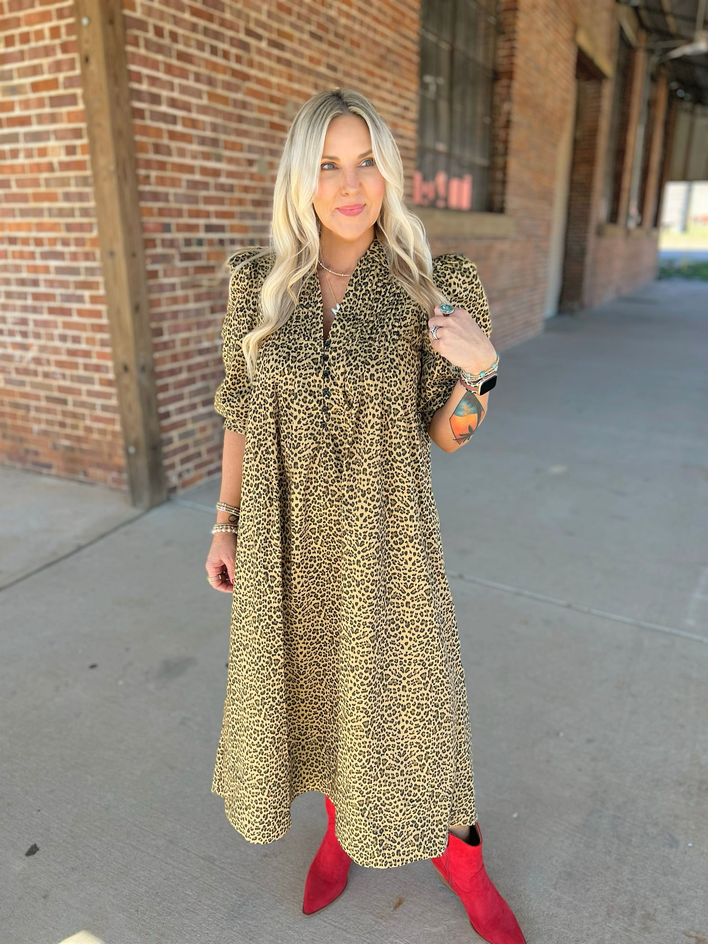 Loving Leopard Dress