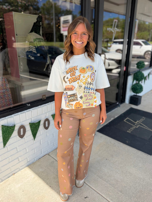 Vintage Halloween Collage Tee