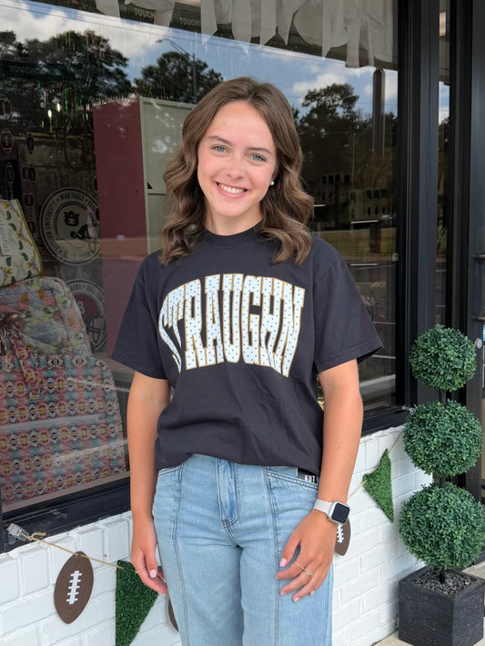 "STRAUGHN" Polka Dot CC Tee