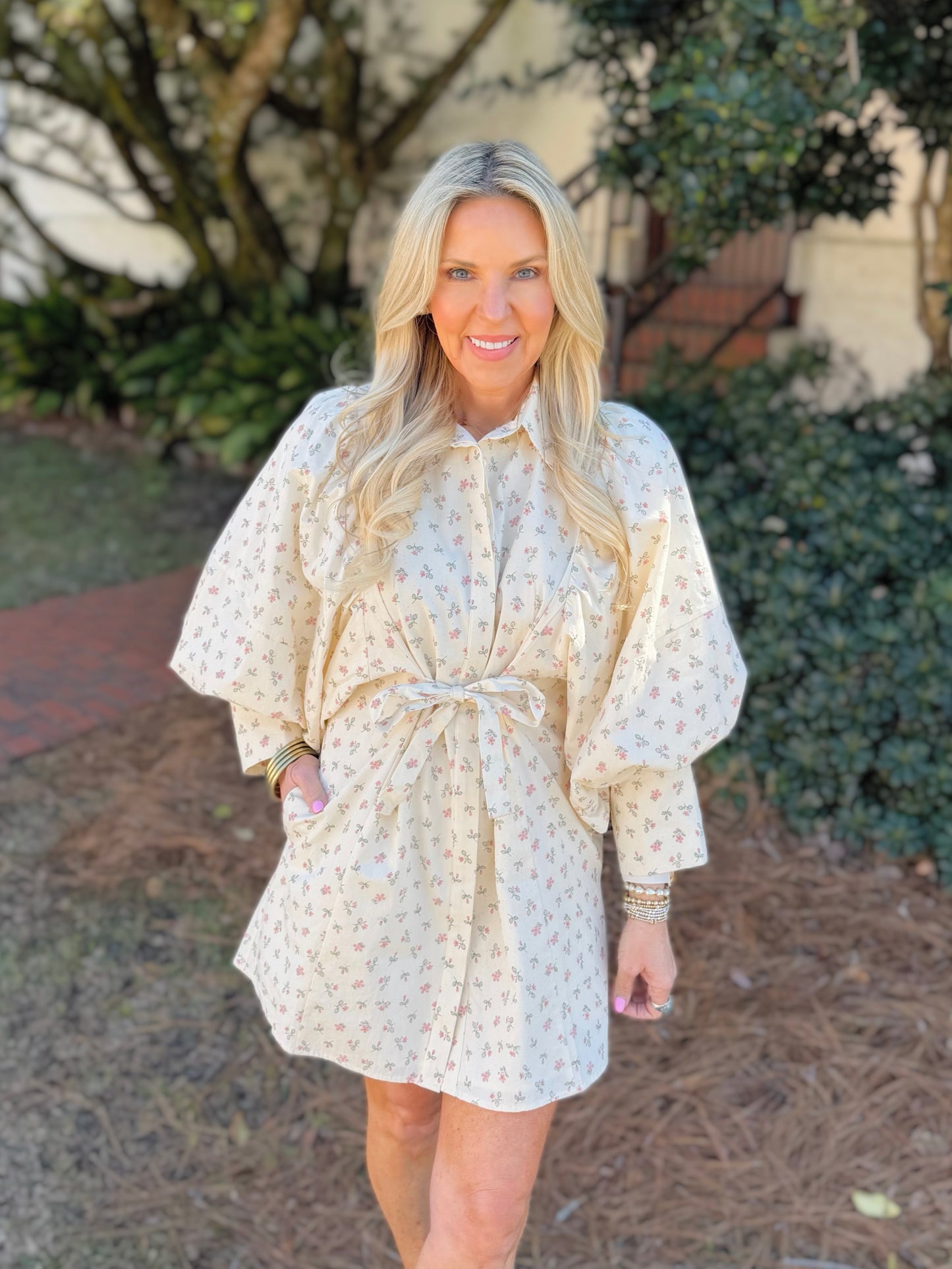 Dainty Floral Dress
