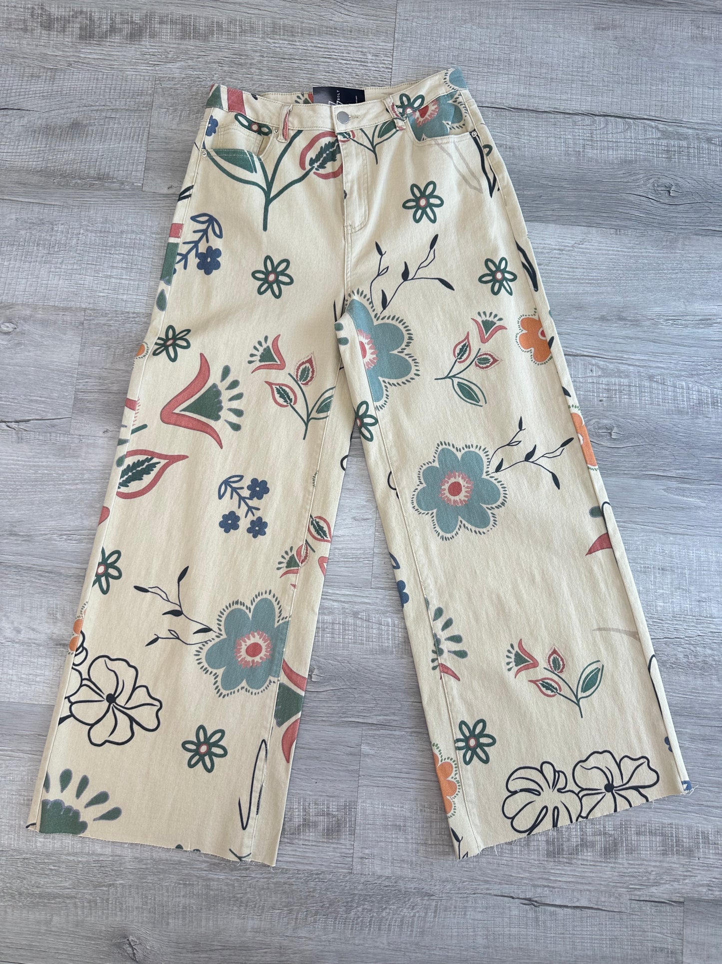 Flower Print WL Pants