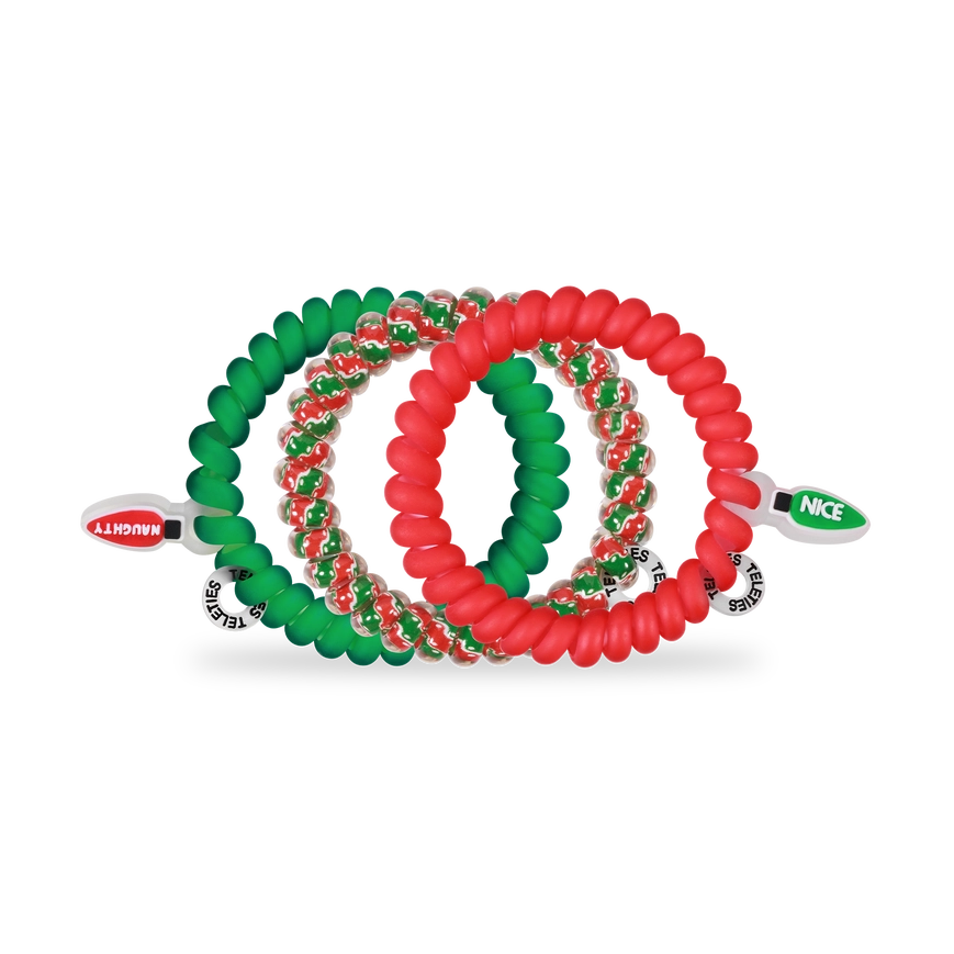 Teleties: Christmas Hair Coils