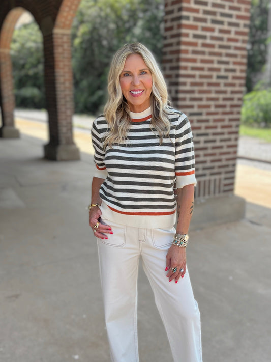 Anna Striped Top