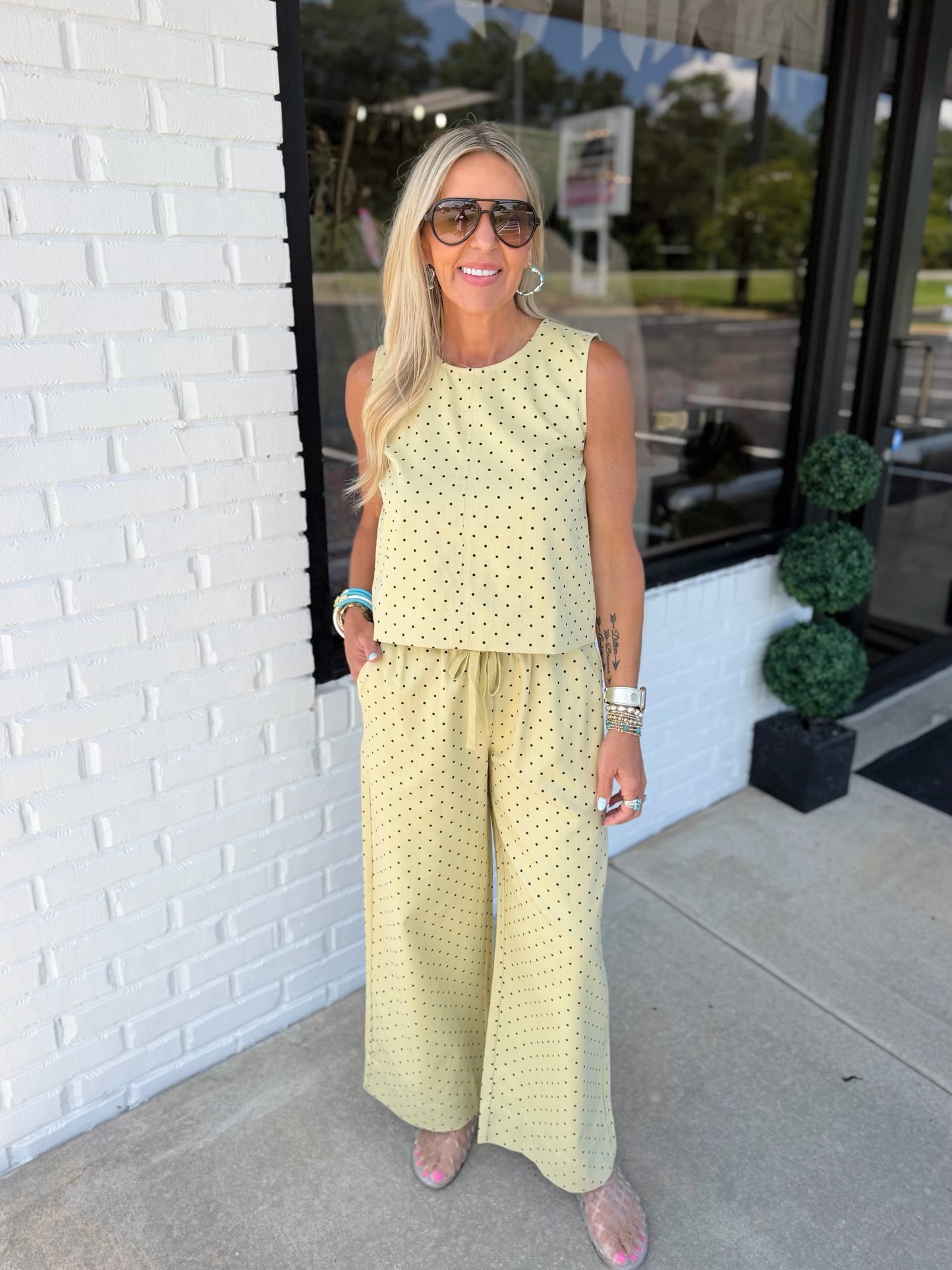 Dani Polka Dot Top