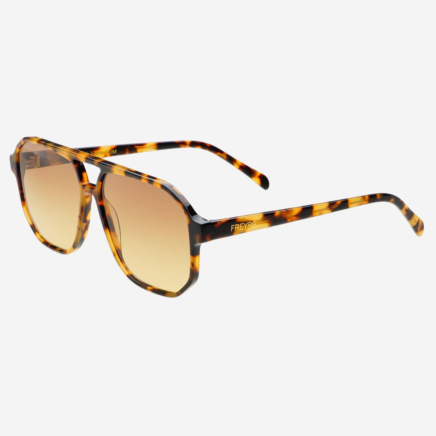 Billie Aviator Sunglasses: Tortoise/Brown