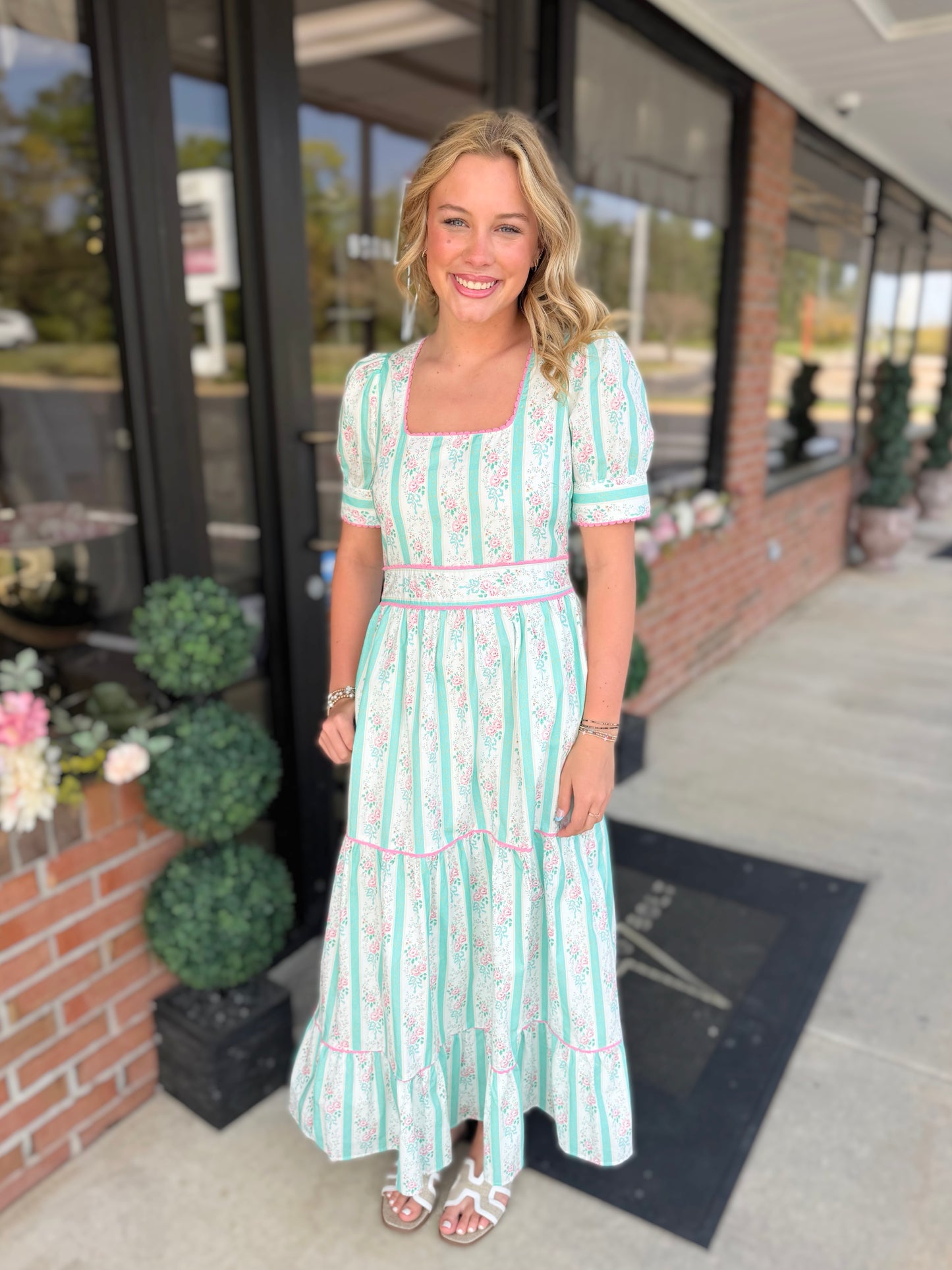 Spring Stripes Dress