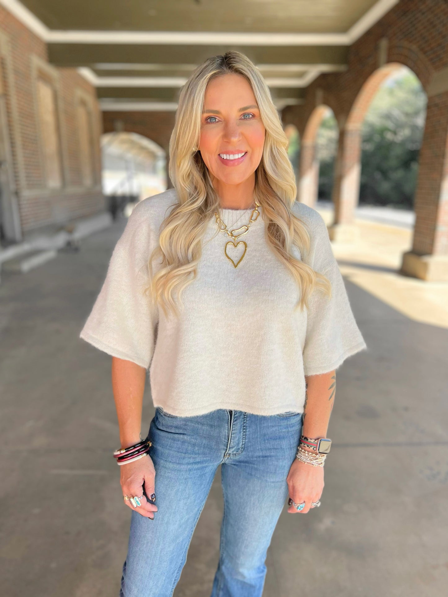 Soft Knit Sweater Top