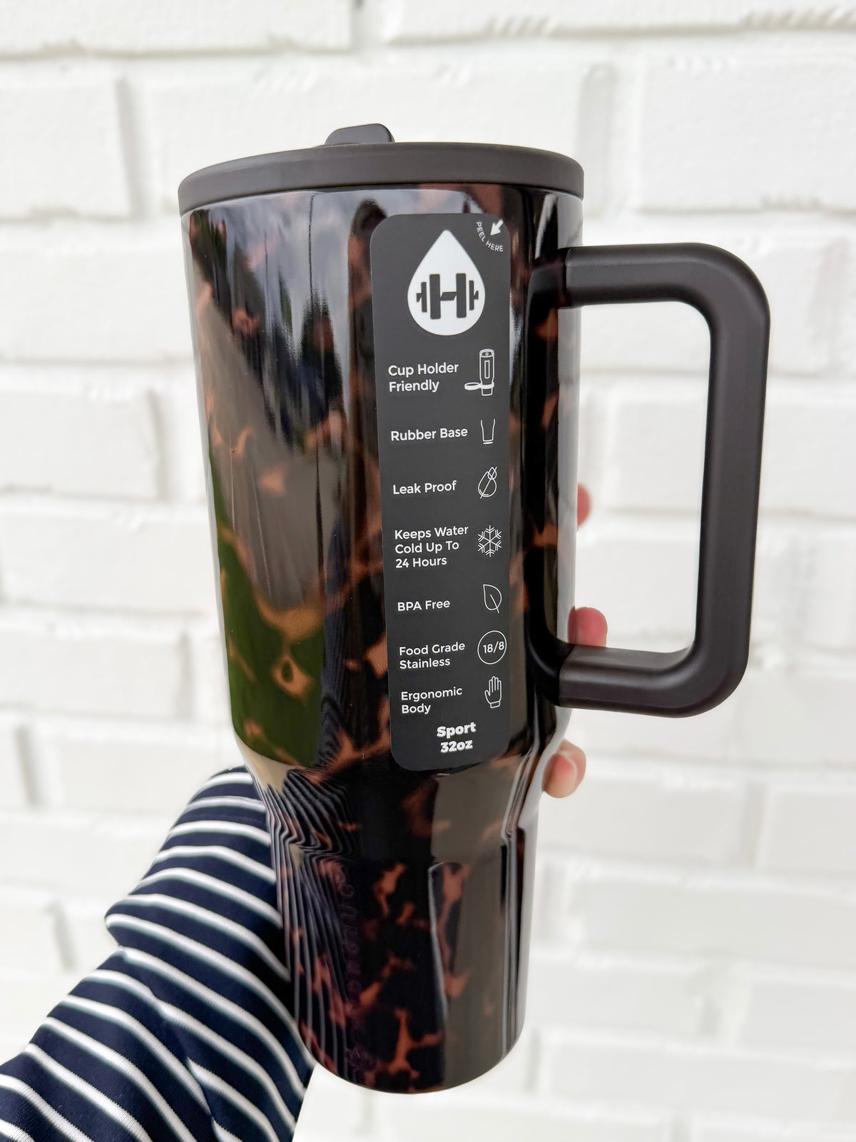 HydroJug: Mocha Tortoise