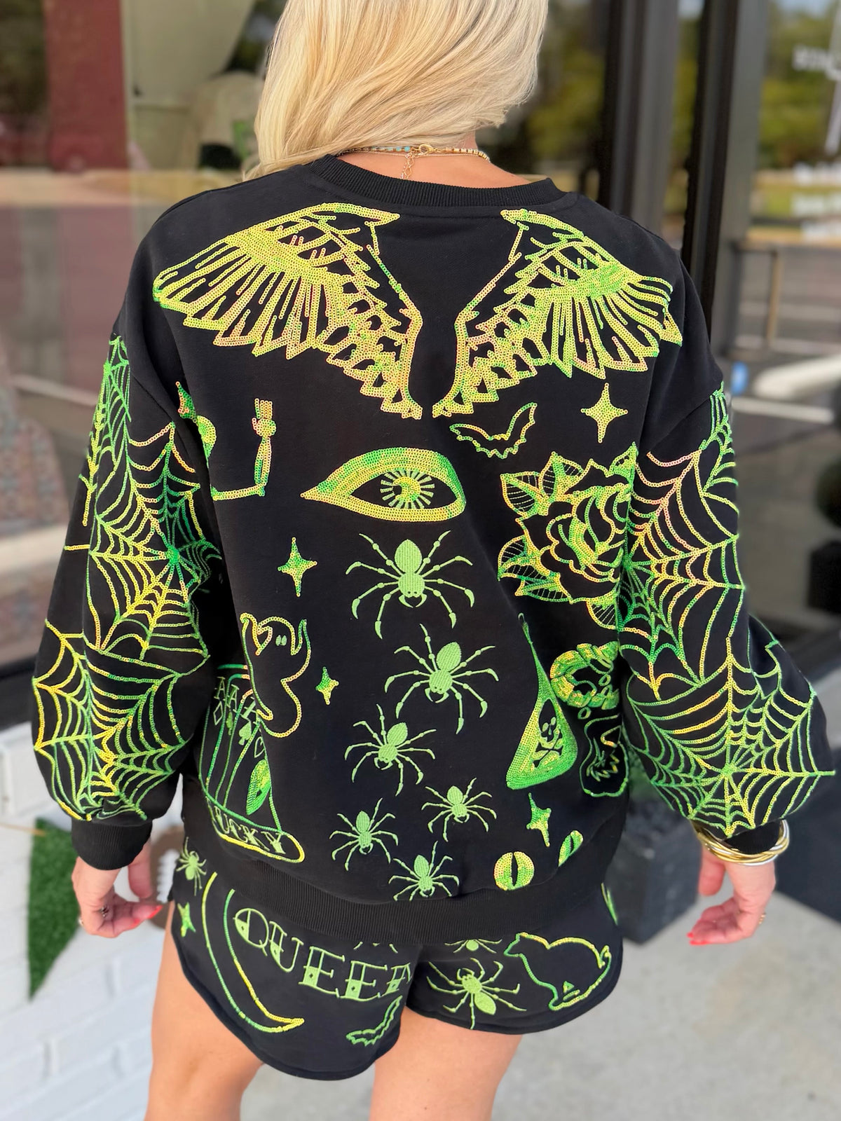 QOS Halloween Queen Icon Sweatshirt
