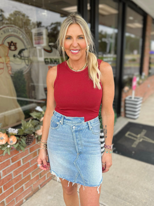 Brooke Denim Skirt