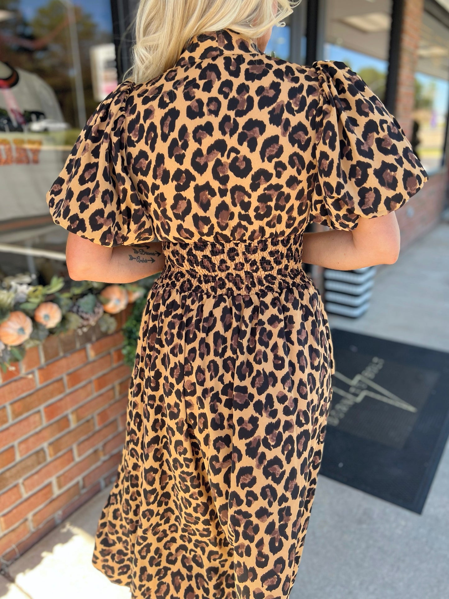 Leopard Midi Dress