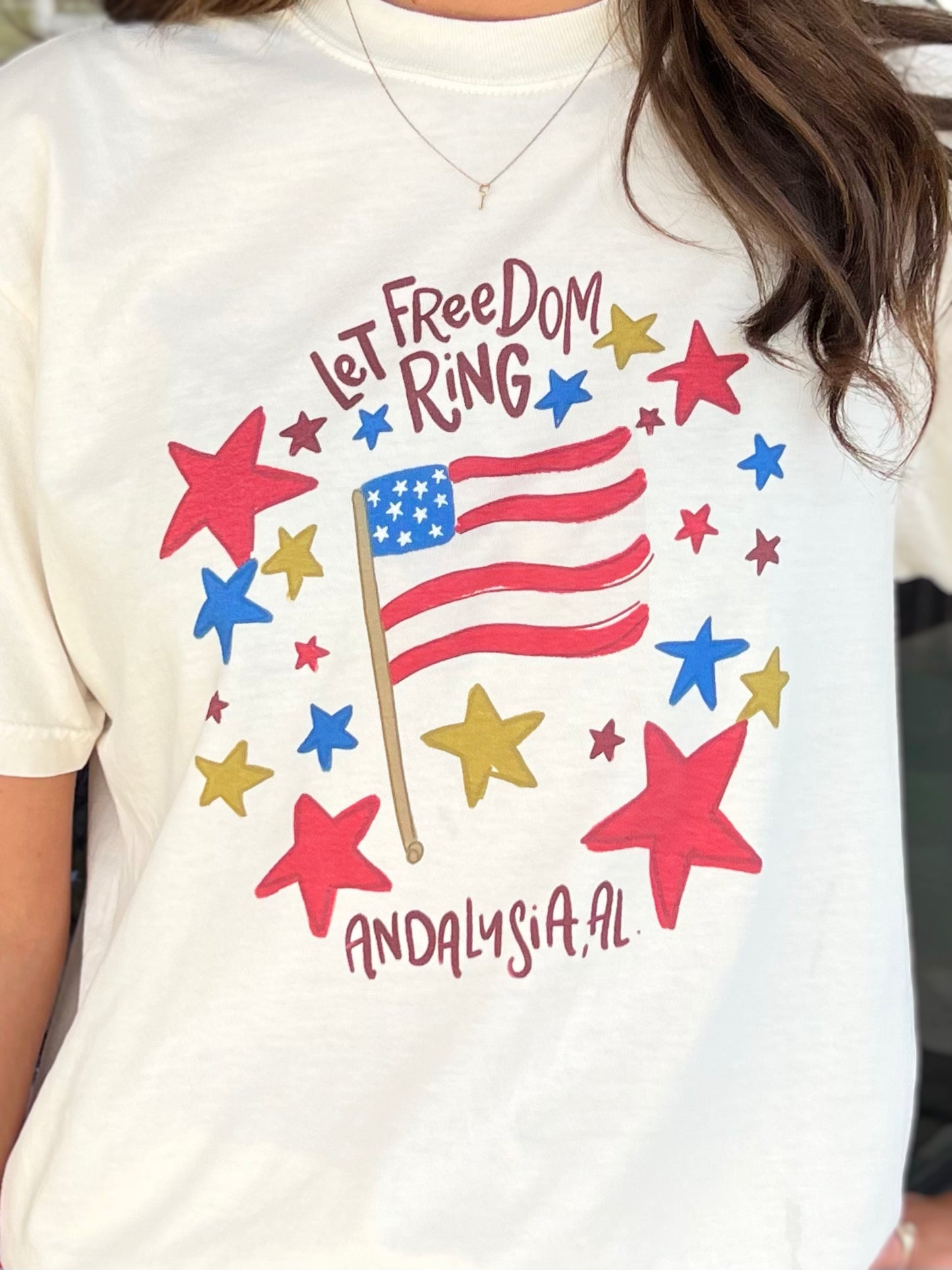 Let Freedom Ring Custom Tee