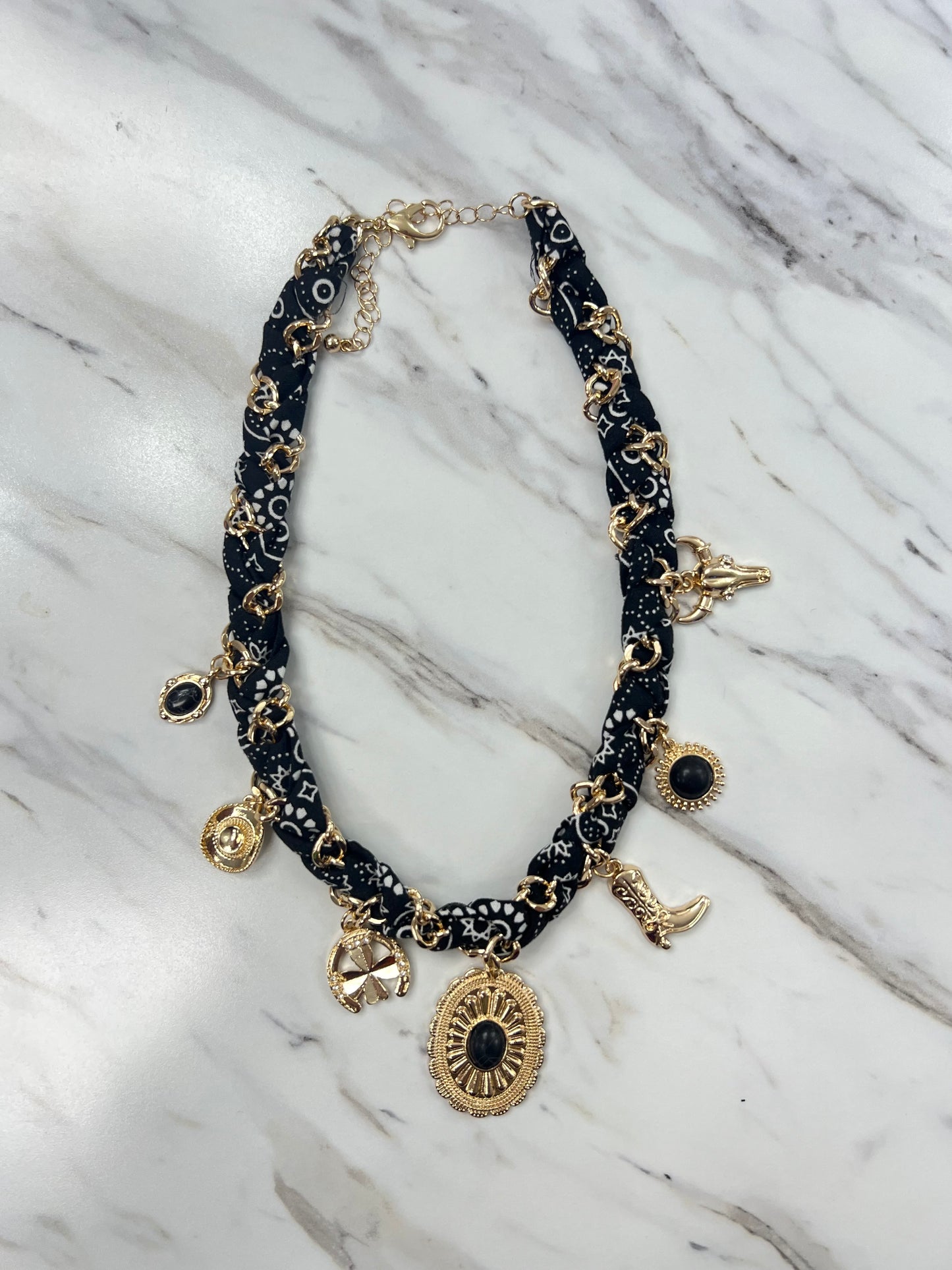 Western Charm Braided Necklace