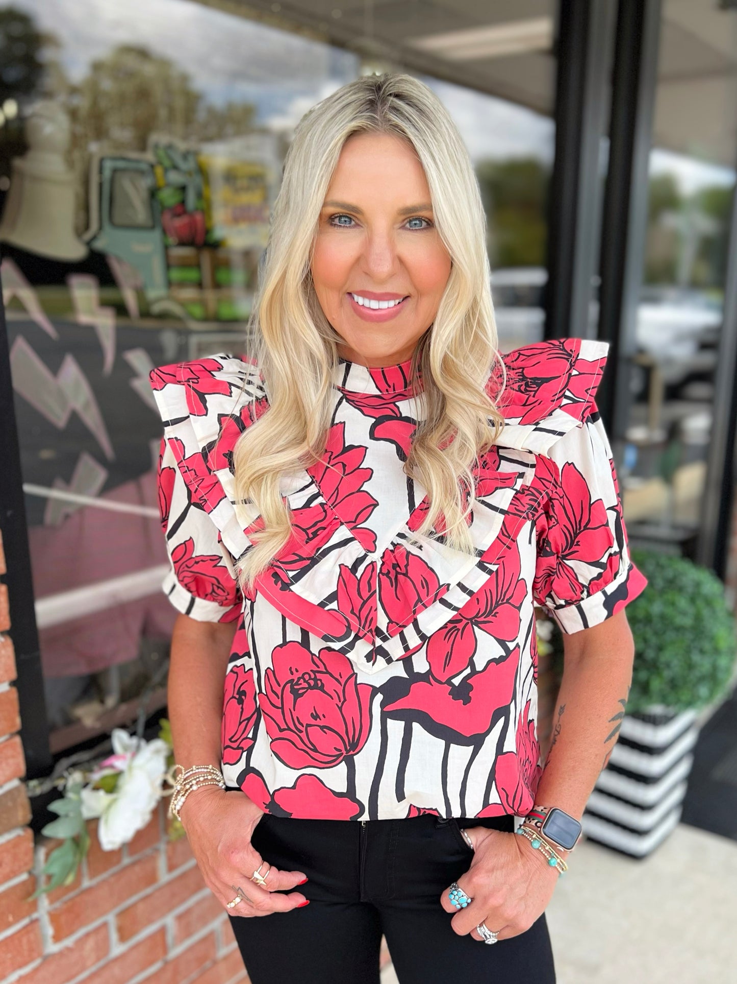 Fab Floral Top