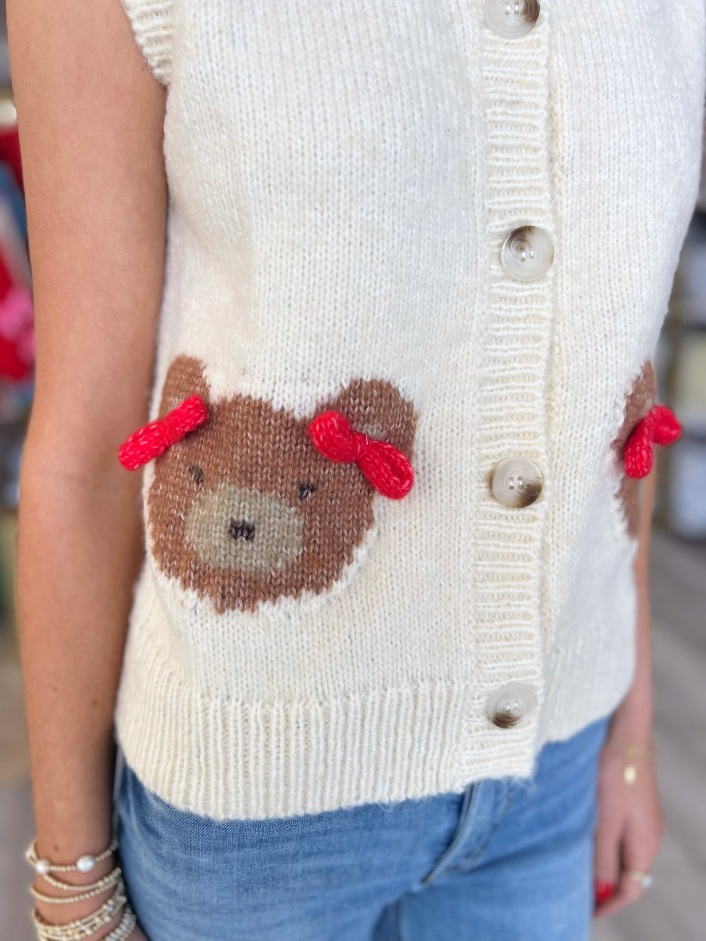 Nara Teddy Bear Vest