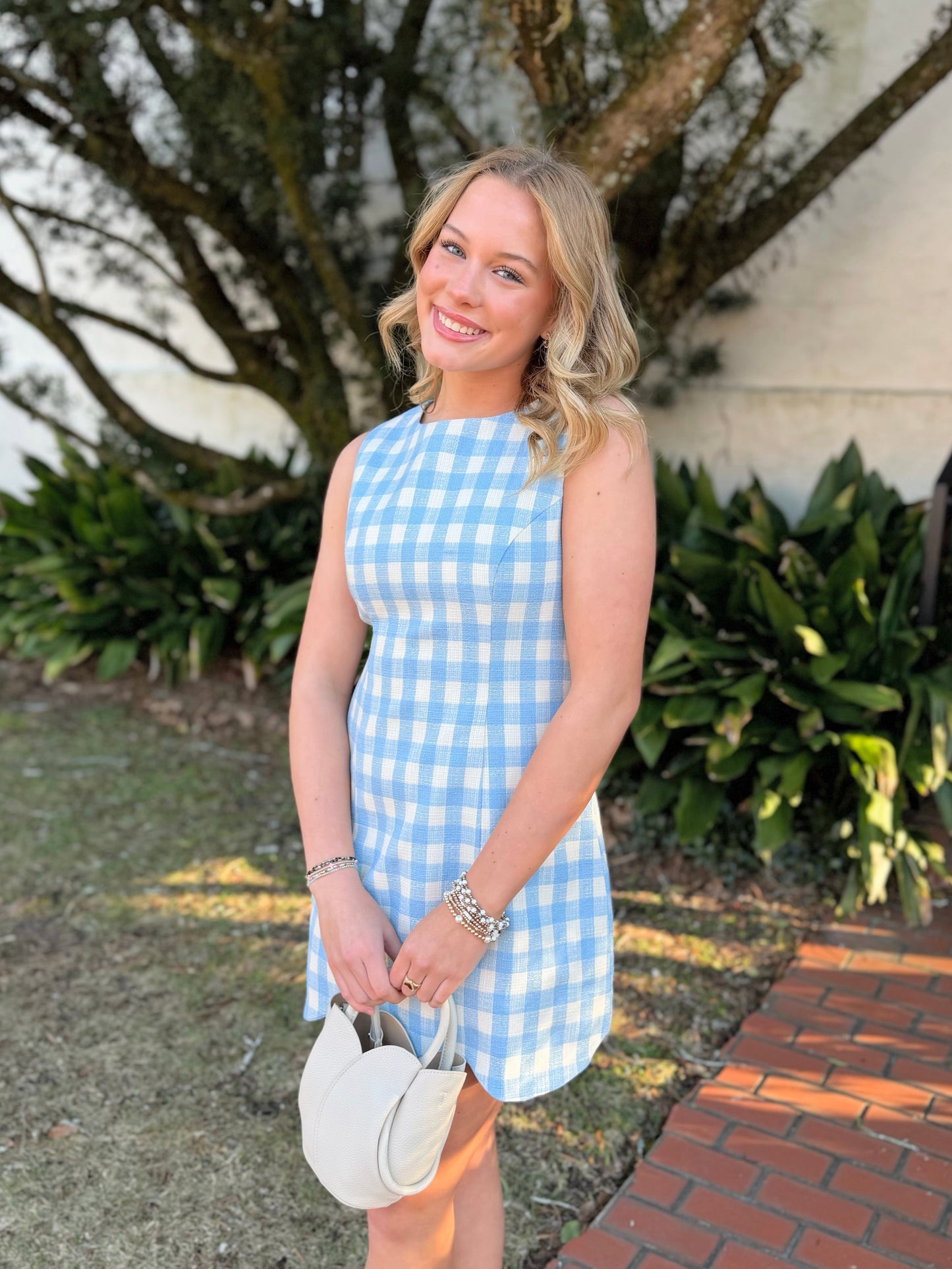 Gingham Mini Dress