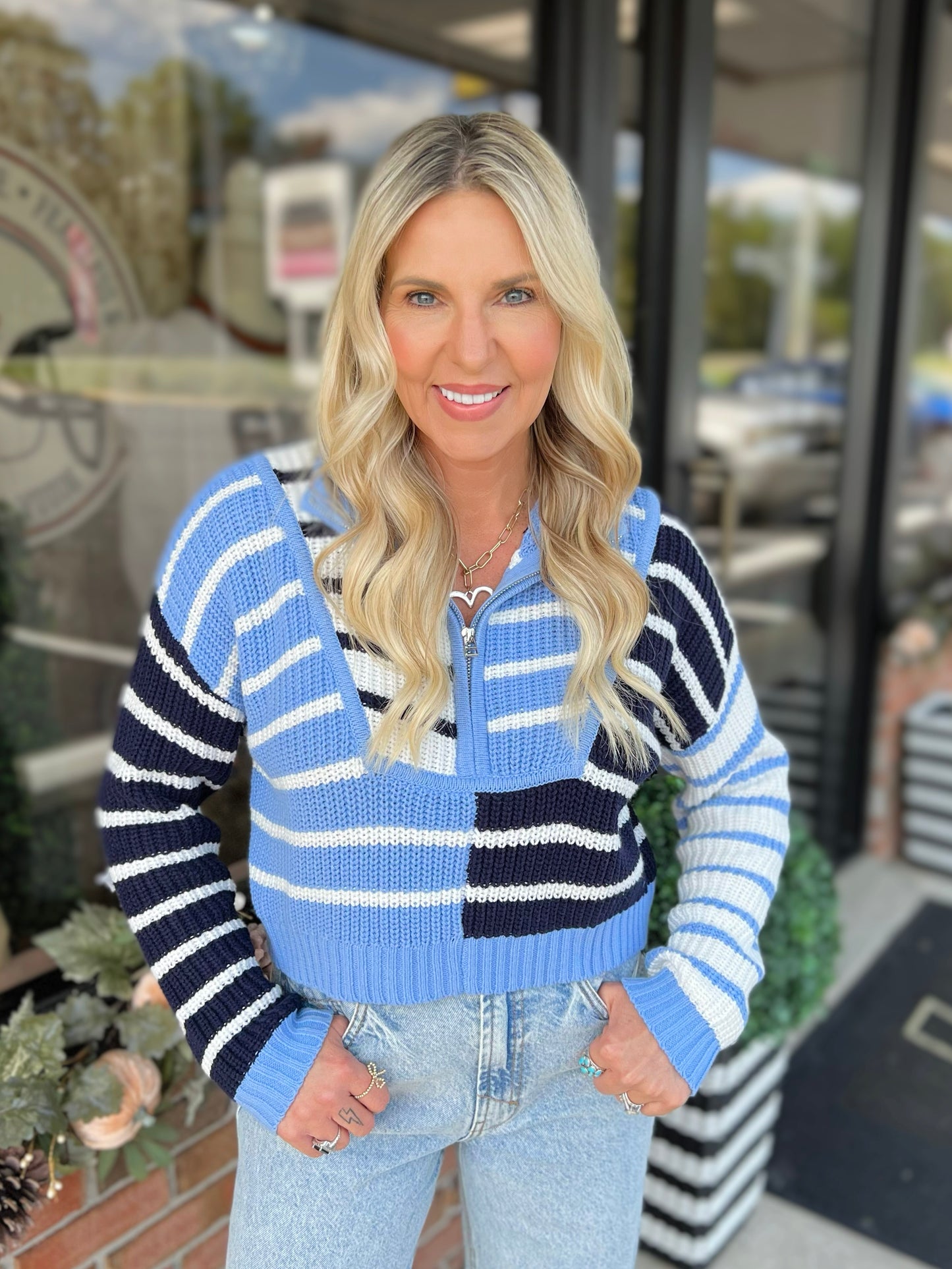 Vivian Striped Sweater