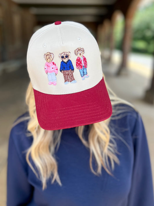 Teddy Bear Vintage Hat
