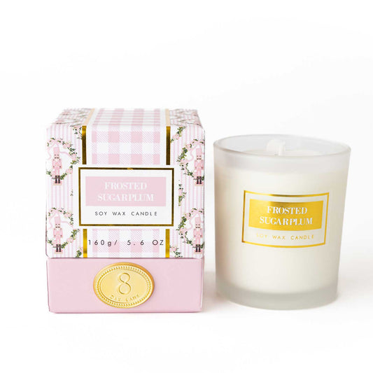 Frosted Sugarplum Boxed 5.6oz Candle