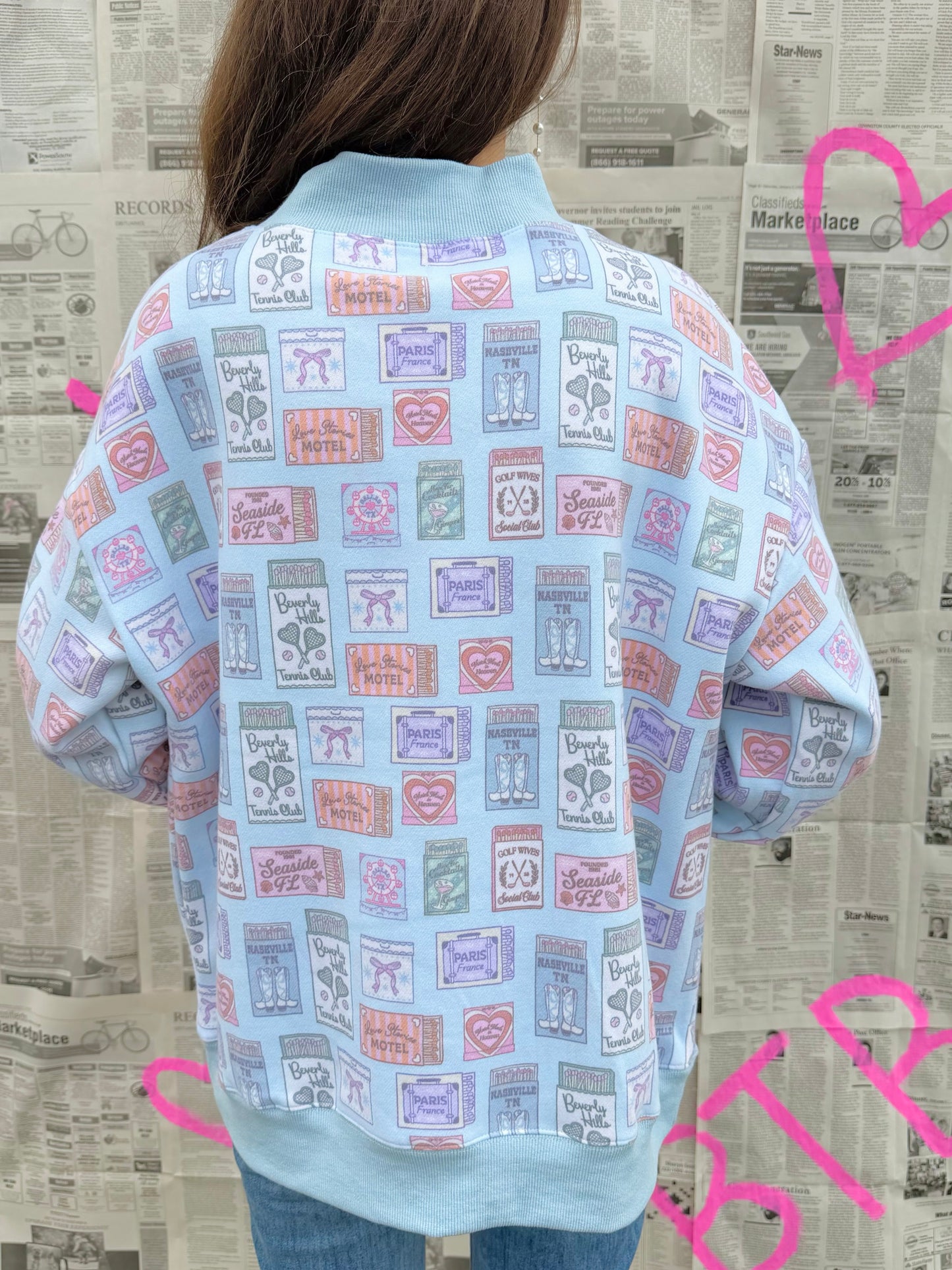 Traveling Matchbook Sweatshirt