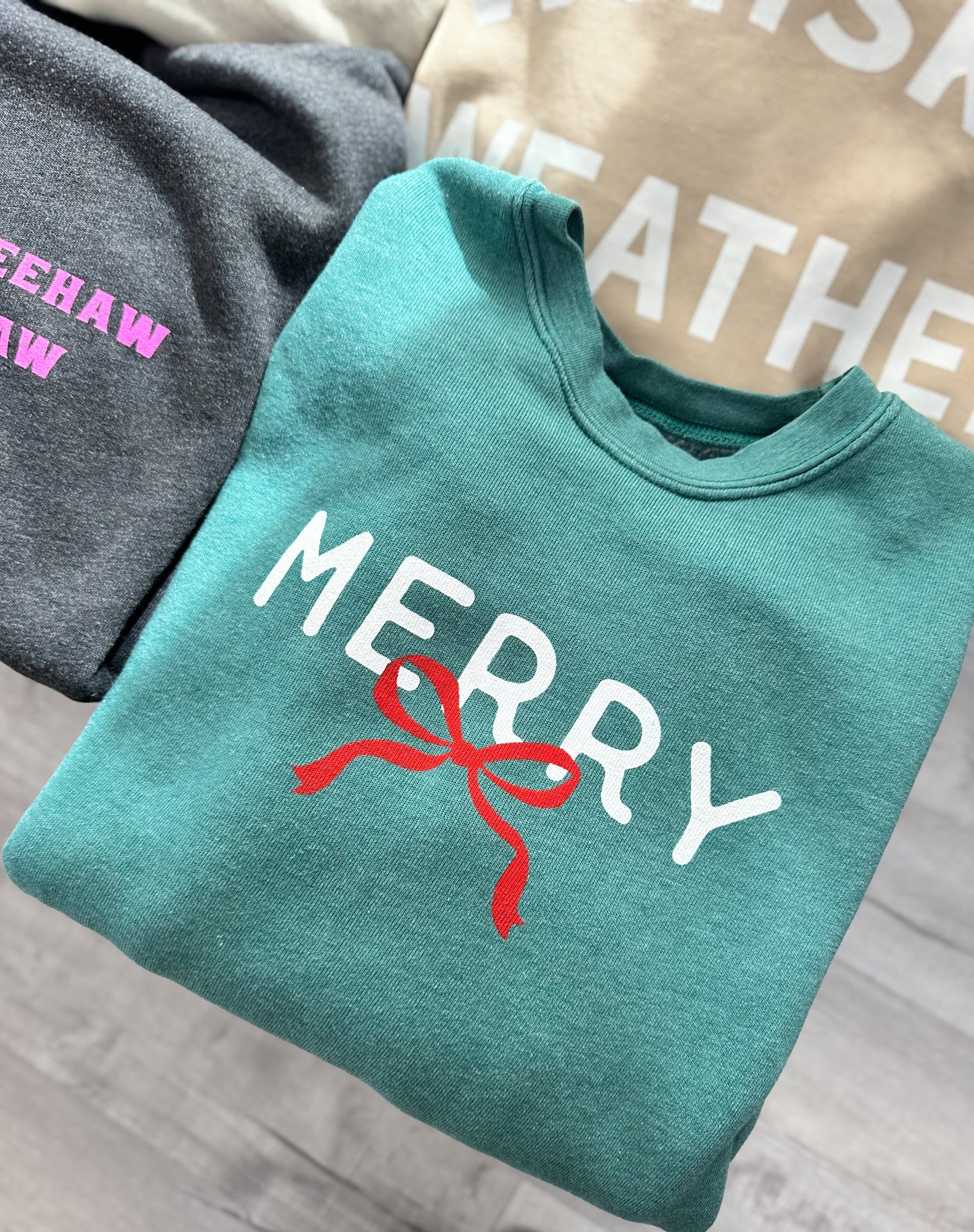 Merry Mineral Washed Sweatshirt