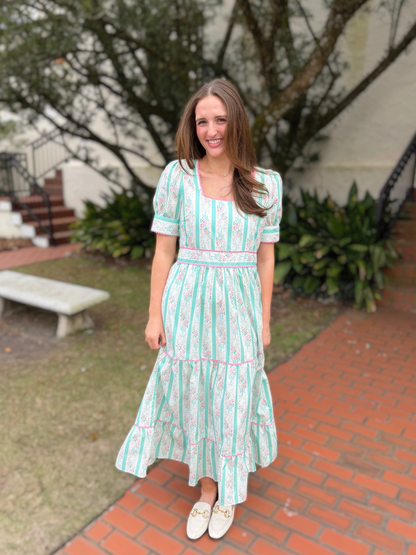 Spring Stripes Dress