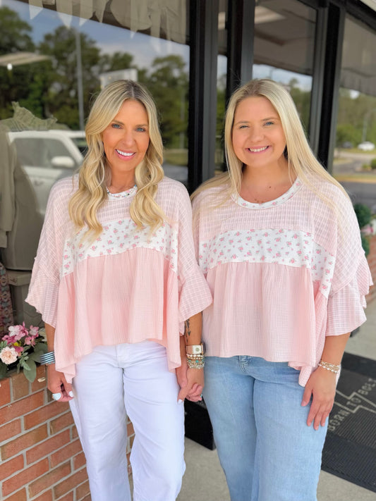 Floral Panel Top