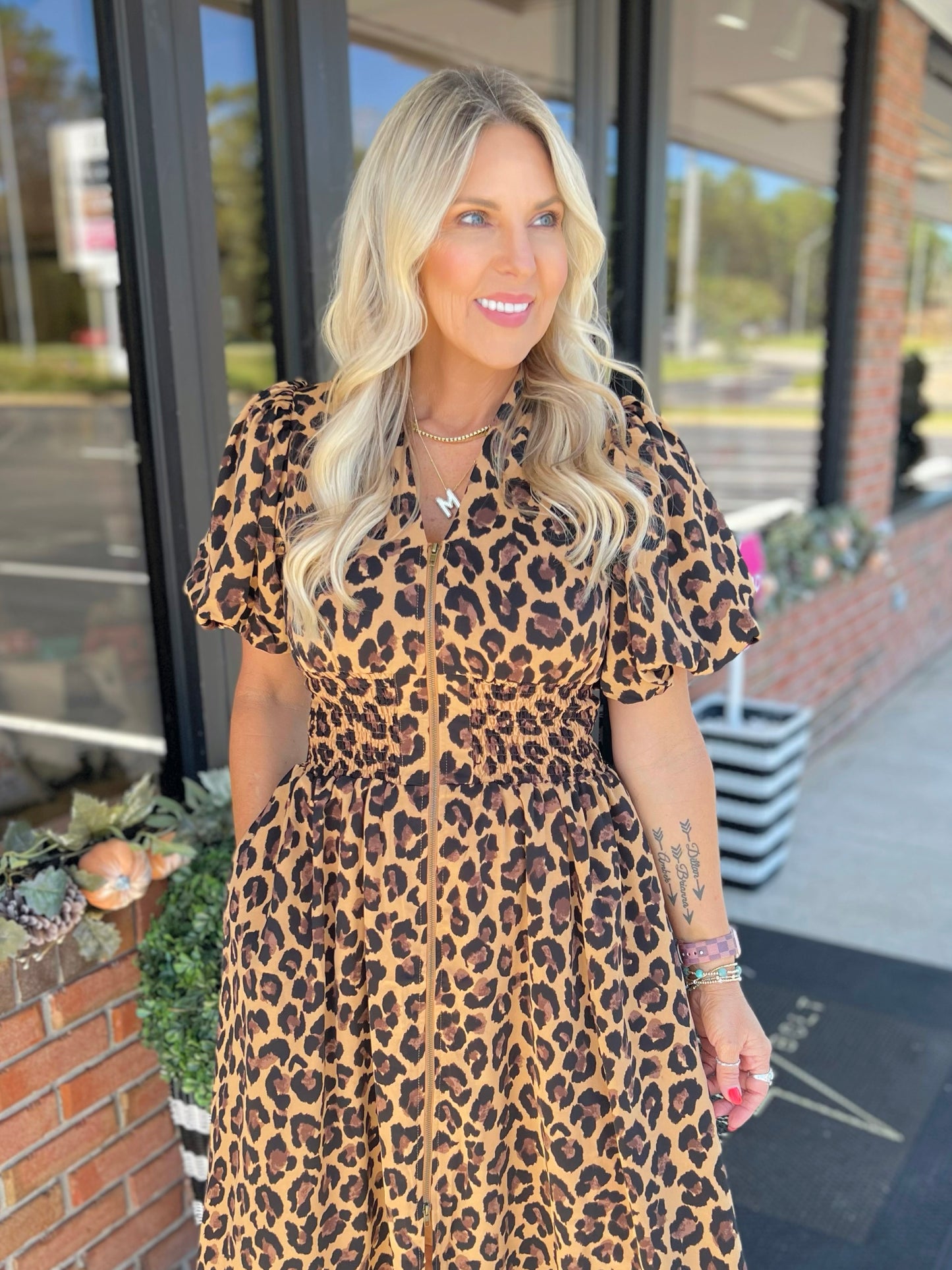 Leopard Midi Dress