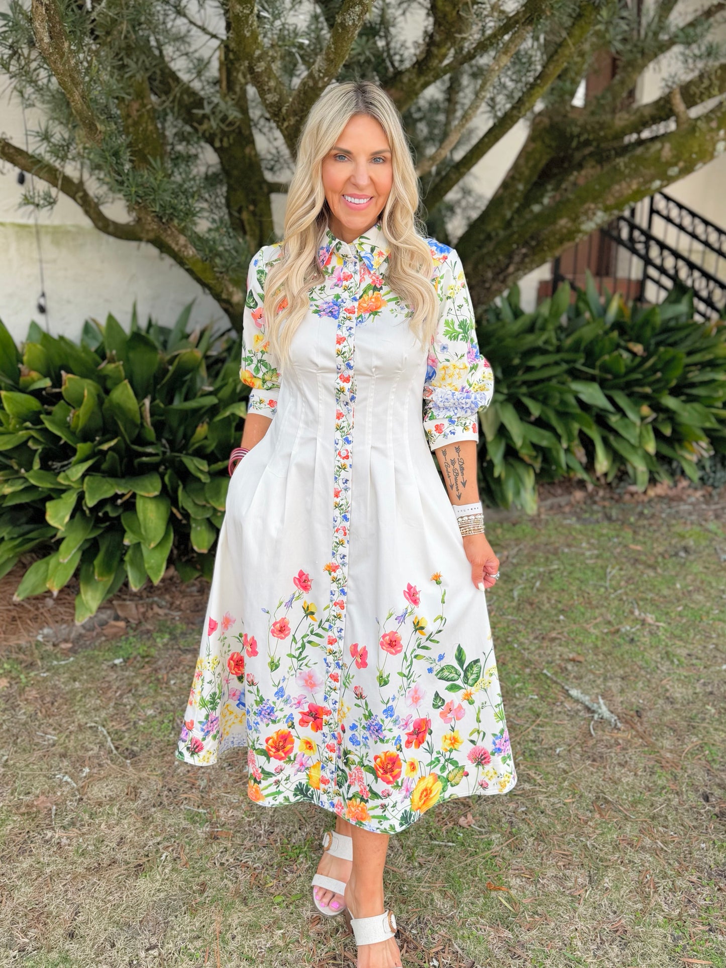 Enchanted Floral Dress