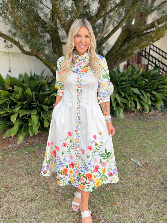 Enchanted Floral Dress