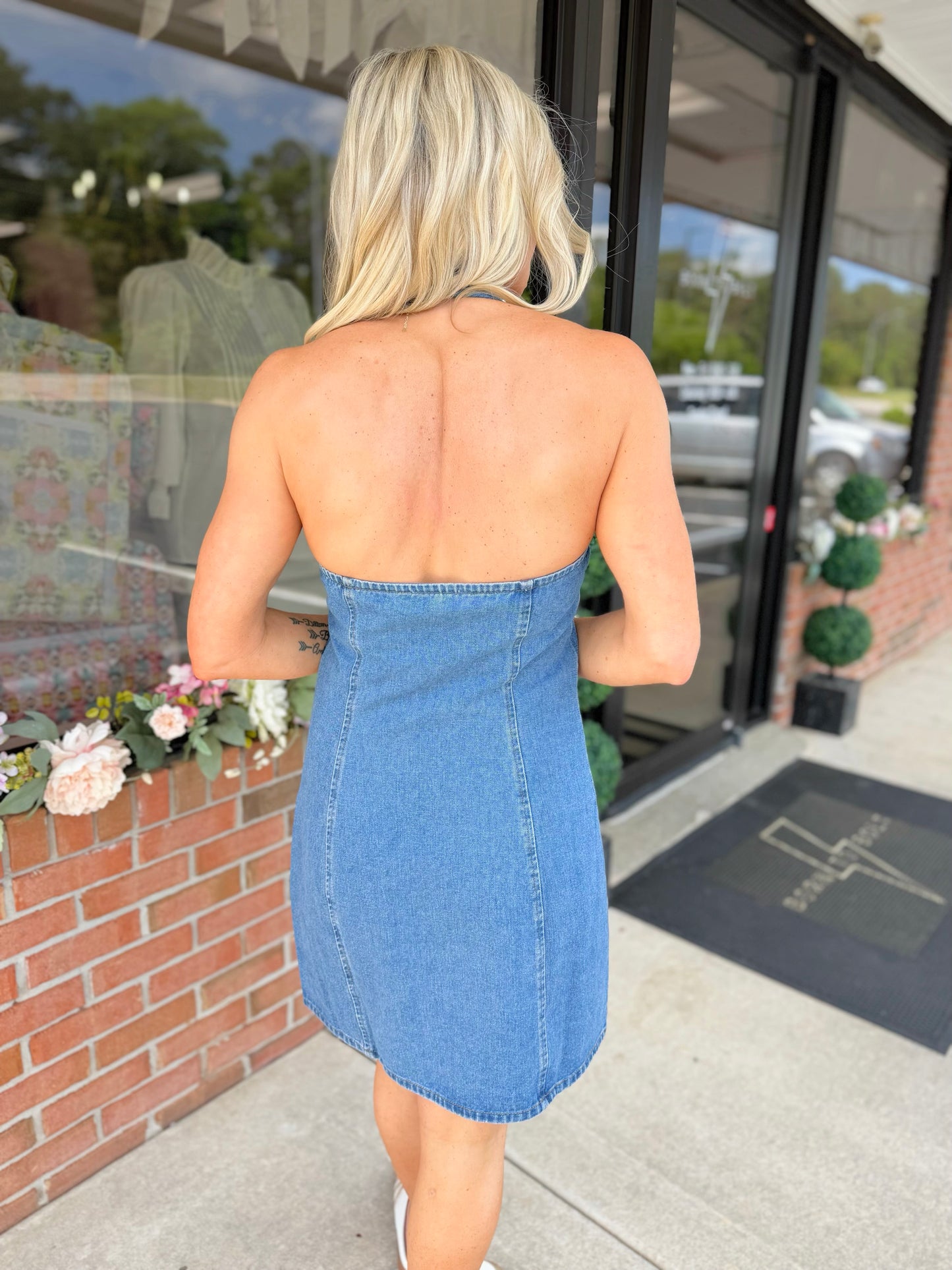 Ella Denim Dress