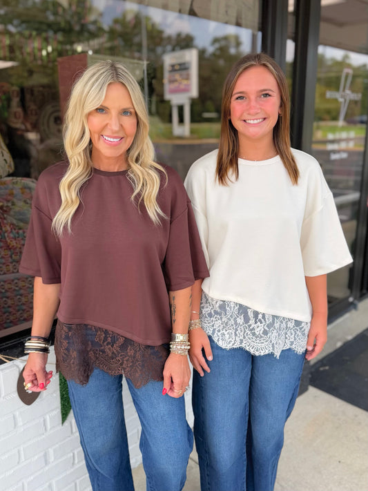 Ella Lace Top