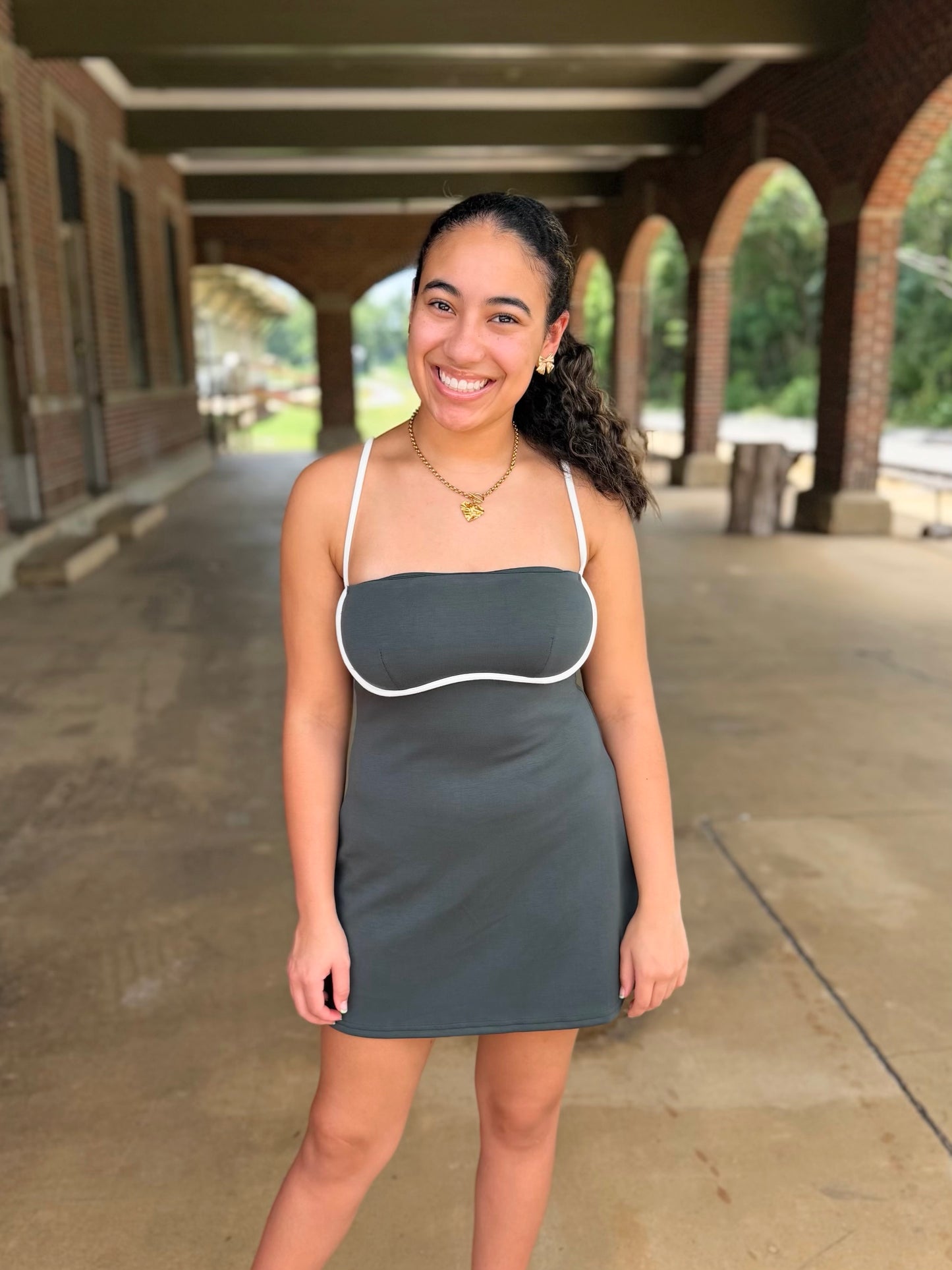 Fall Freestyle Romper Dress