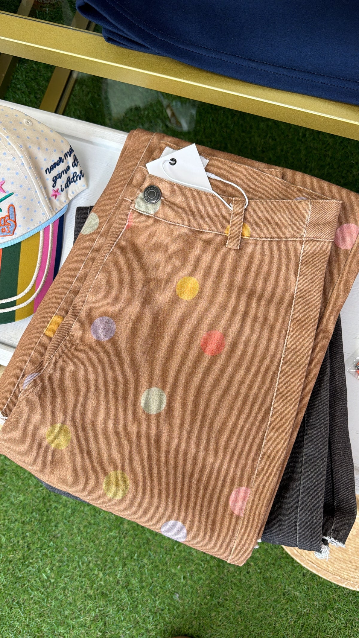Pastel Polka Dot Jeans