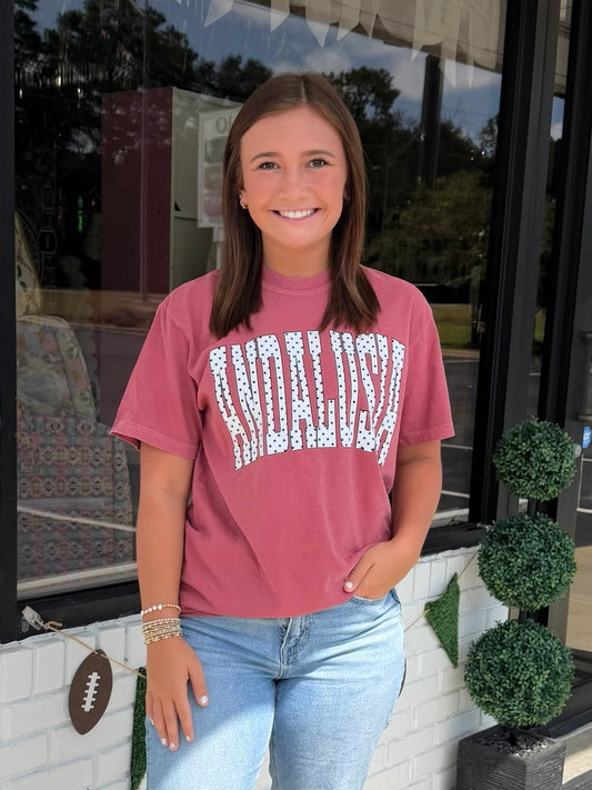 "ANDALUSIA" Polka Dot CC Tee