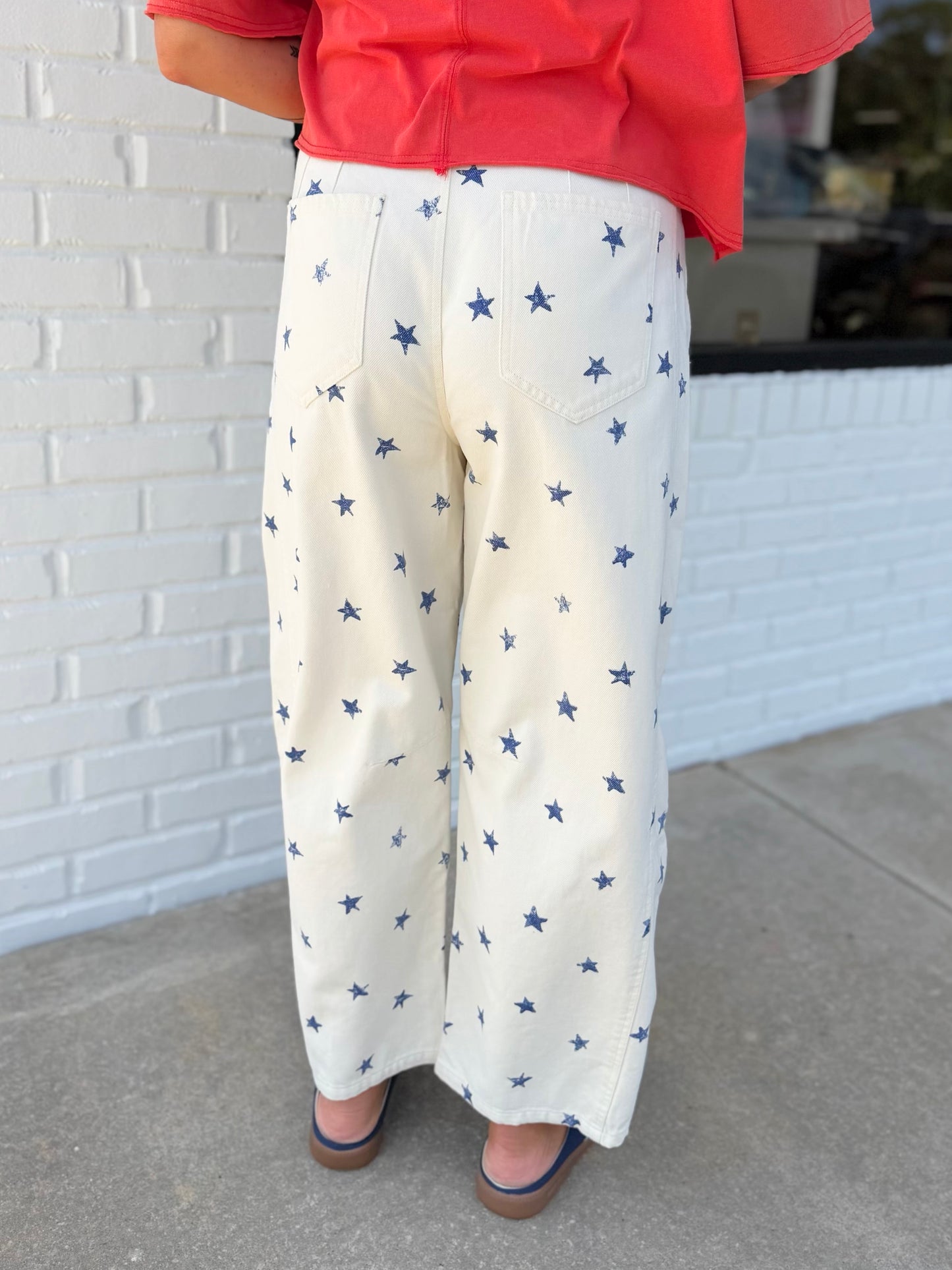 Star Barrel Pants