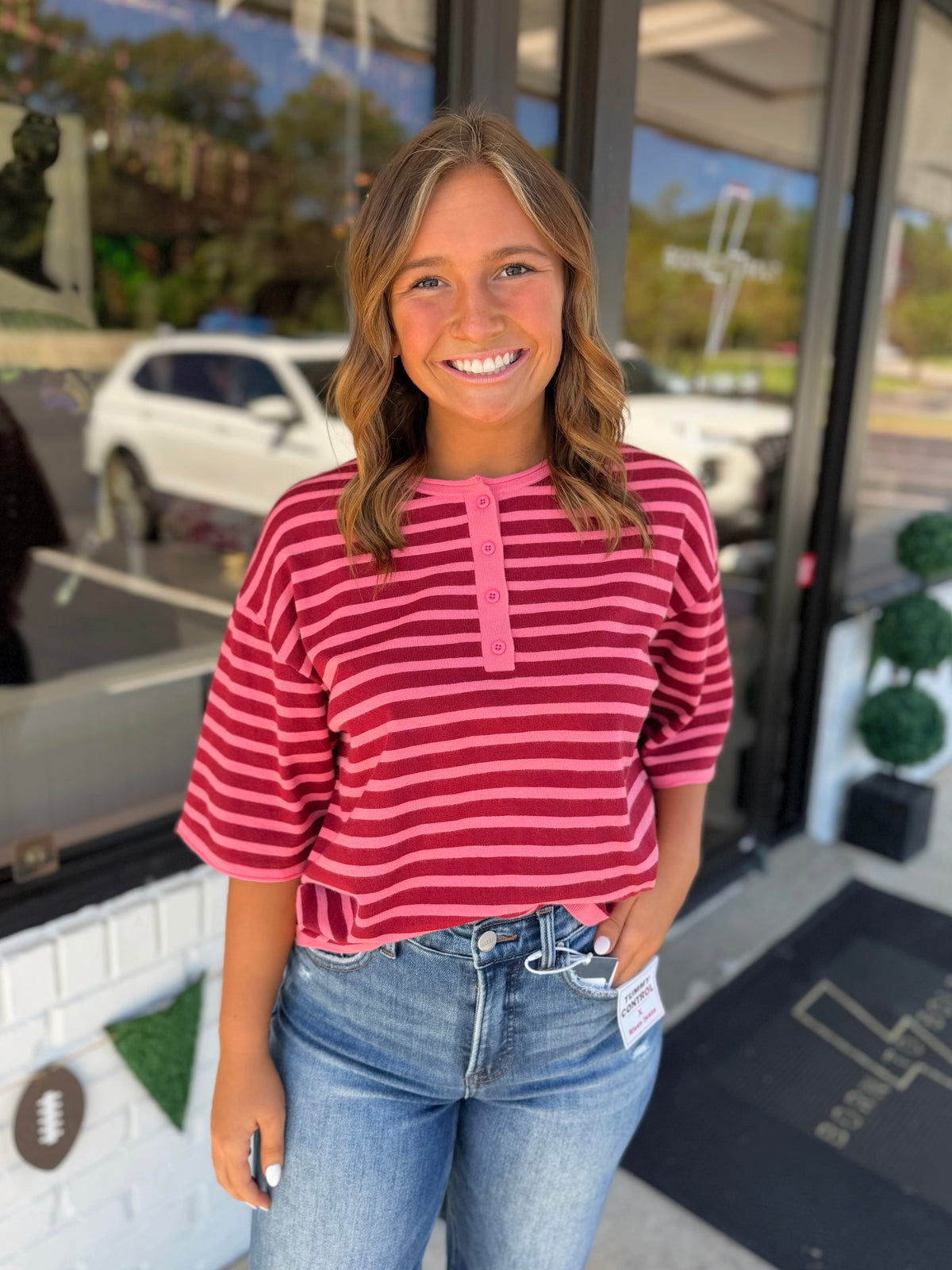 Lennon Stripe Sweater