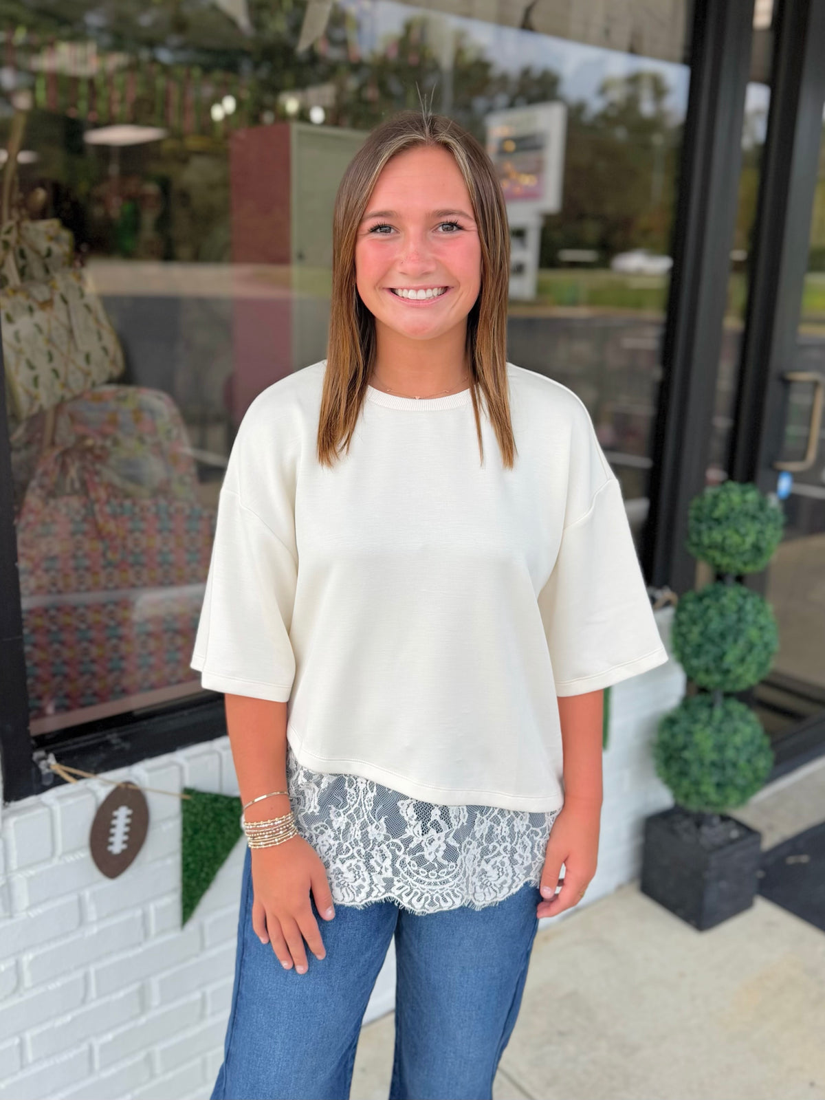 Ella Lace Top