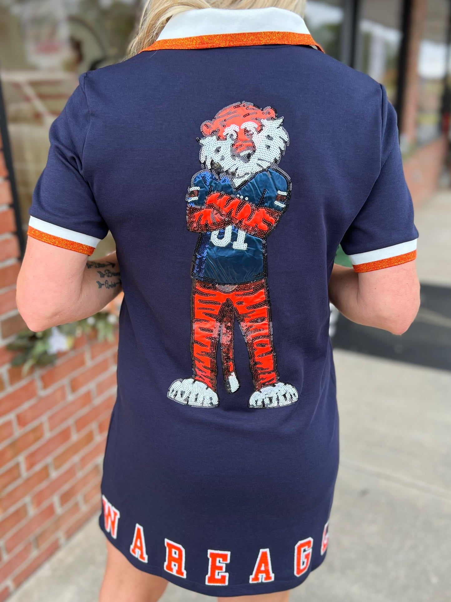 Auburn BC Club Dress with Aubie Logo