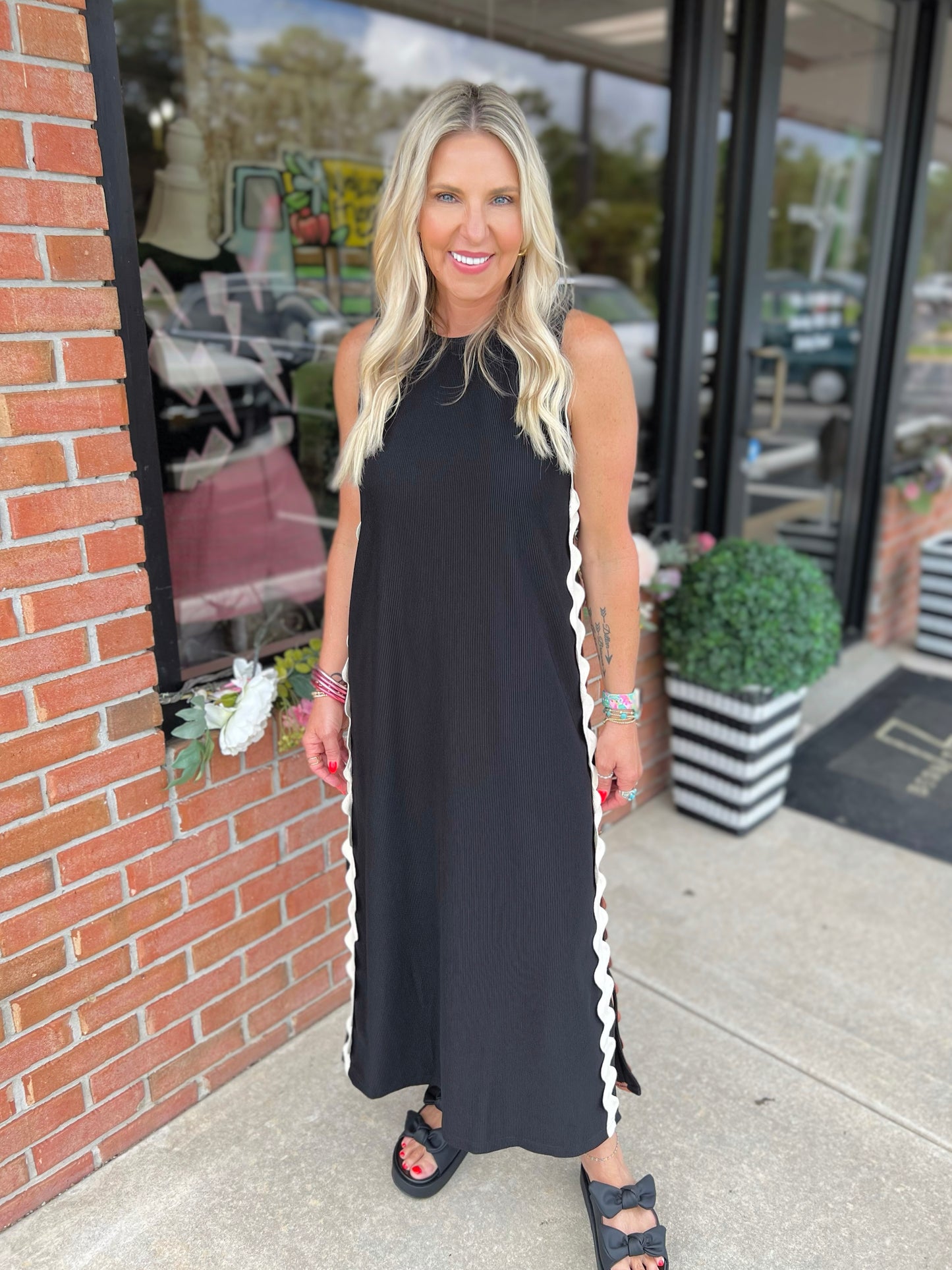 Ric Rac Maxi Dress