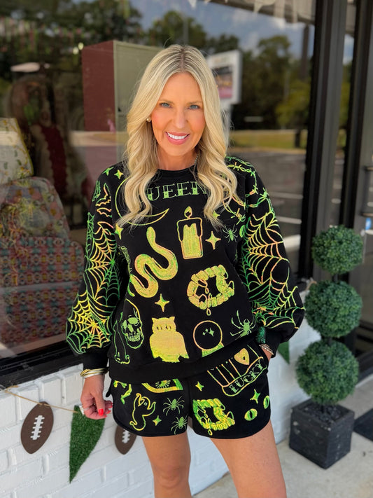QOS Halloween Queen Icon Sweatshirt